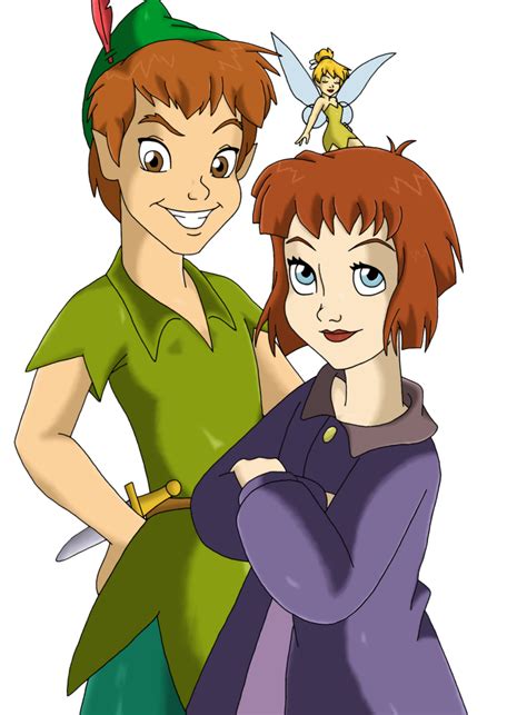 Peter Pan And Jane From Return To Neverland Peter Pan Disney