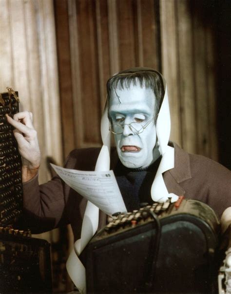Color Studio Portrait Of Fred Gwynn During The Filming Of A Commercial