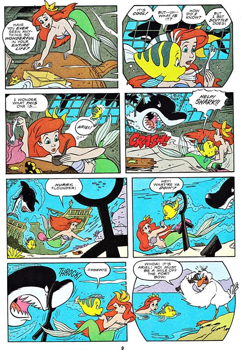 What many seem to shamefully forget is that walt disney intended his parks and movies to be enjoyed by everyone, including adults. Walt Disney Movie Comics - The Little Mermaid (English ...