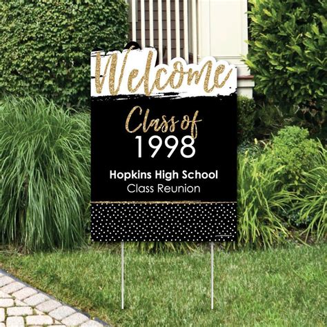 Reunited Welcome Sign School Class Reunion Outdoor Lawn Etsy In 2022