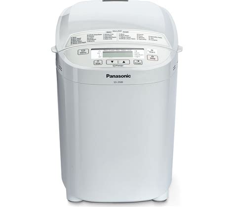 You simply need to get the right ingredients and pour them into the machine that then fills the entire home. Buy PANASONIC SD-2500WXC Breadmaker - White | Free ...