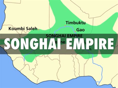 Songhai Empire By Ryan Russell