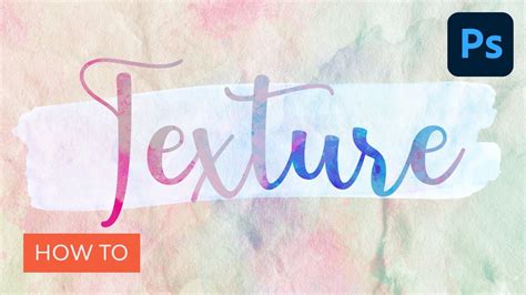 How To Apply Texture To Text In Photoshop Envato Tuts