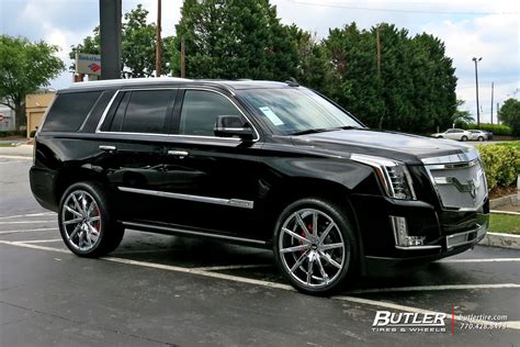 Cadillac Escalade With 24in Lexani Css15 Wheels Exclusively From Butler