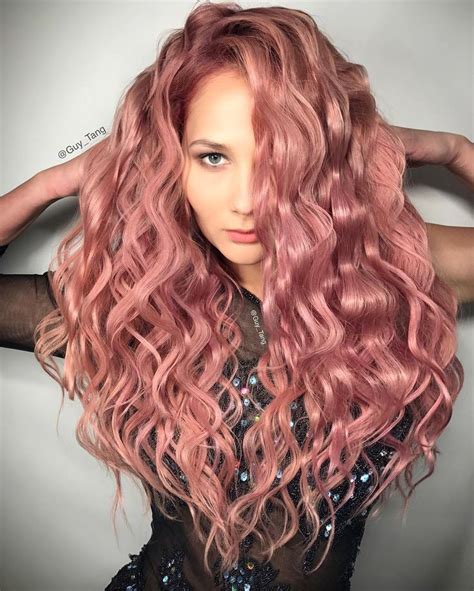 20 Brilliant Rose Gold Hair Color Ideas With Images Hair Color Rose