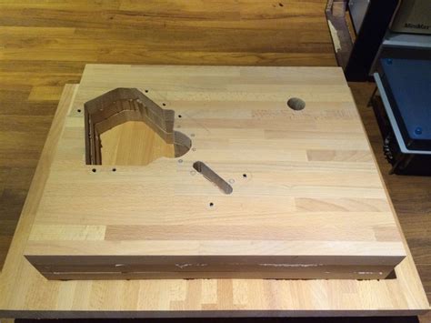 Ikea Lagan Turntable Plinth Handmade Wood Furniture Diy Turntable