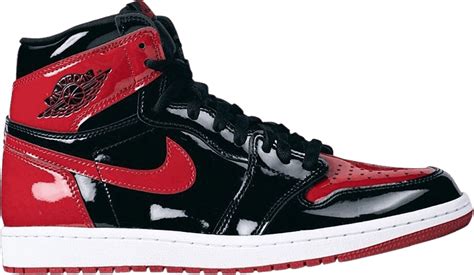 Air Jordan 1 Retro High Og Patent Bred 555088 063 Sneaker Squad