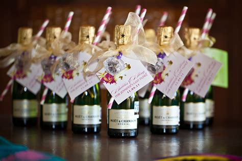 Individual Moet Champagne Bottles For The Bachelorette Party