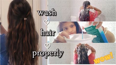 Wash Your Hair Properly Less Hair Fall Hair Wash Hacks Shri S Diary Youtube