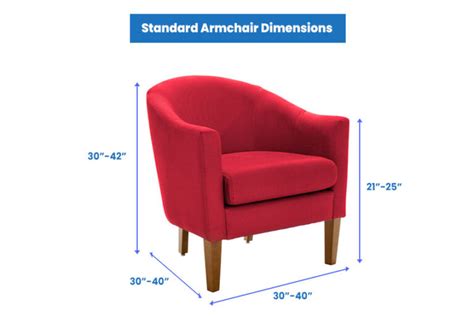 Armchair Dimensions Chair Sizes Guide Designing Idea