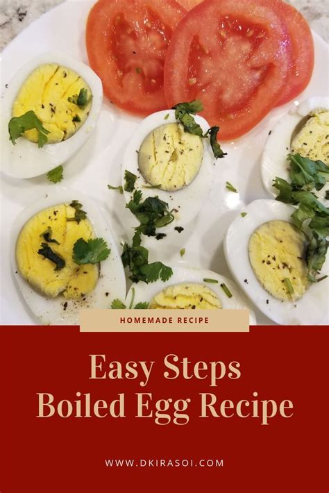 Simple Hard Boiled Egg Recipe Vegetarian And Non