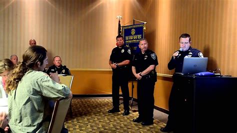 Springfield Oregon Chief Of Police At Rotary Club 364 Youtube