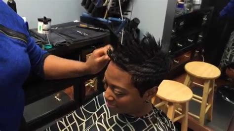 Black Hair Salon Dallas Tx Short Hair Style How To Youtube