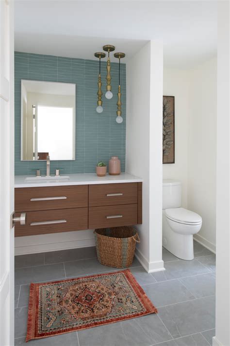 Alright, now before i show y'all the goods i have to take y'all down memory lane and show you the green monster again. Mid-Century Modern Remodel - Midcentury - Bathroom ...