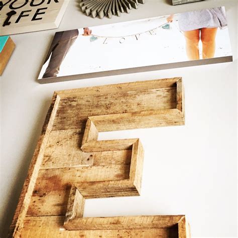 Shywalrus Shared A New Photo On Etsy Rustic Letters Pallet Letters