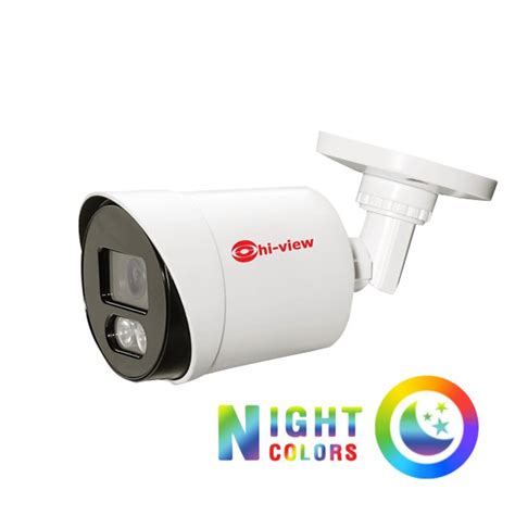 Hi View Cctv รุ่น Ha 324b20l กล้องวงจรปิด Night Color ภาพสี 24 ชั่วโมง