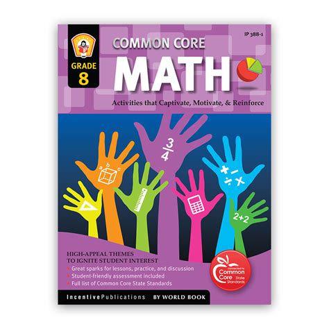 Common Core Math Workbook For Grade 8 World Book