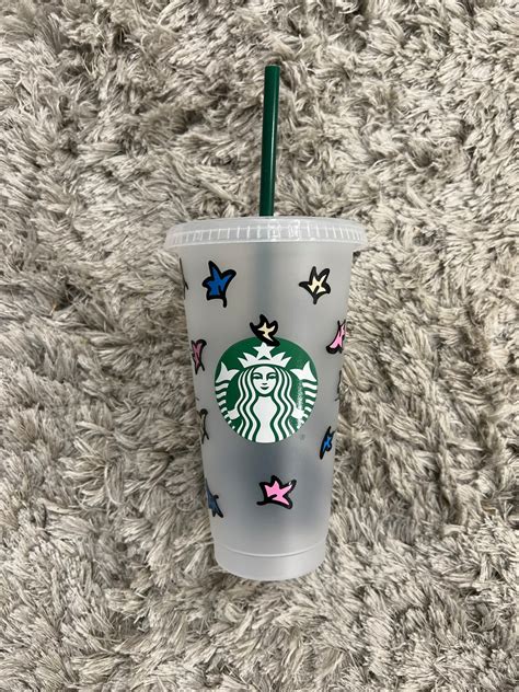 Heart Stopper Inspired Leaves Starbucks Cup Etsy