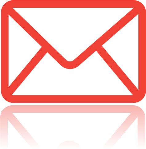 Mail Symbol Message Clipart Mail Symbol Envelope Red Icon Png The
