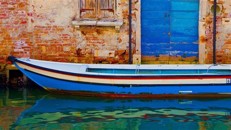 Cannaregio Boat Venice Italy Windows 10 Spotlight Images