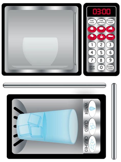 digital  dramatic play refrigerator  microwave