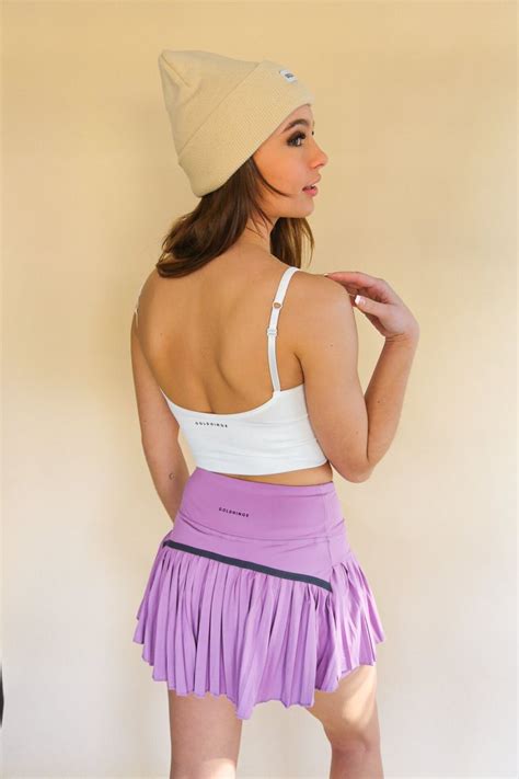 Lilac Pleated Tennis Skirt Pleated Tennis Skirt Tennis Skirt Skirts