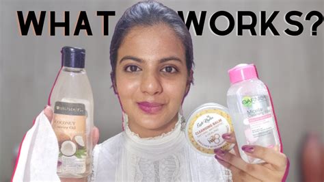 Best Method To Remove Makeup Coconut Oil Vs Cleansing Balm Vs Makeup Wipes Vs Micellar Water