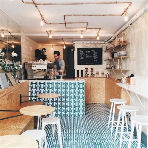The 10 Hottest Coffee Shop Tile Installs Cafe Interior Design Coffee