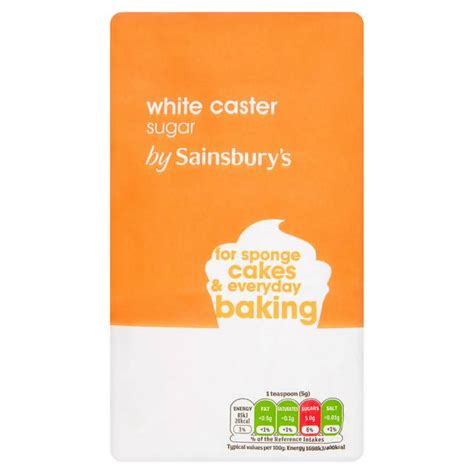 Sainsburys White Caster Sugar 1kg