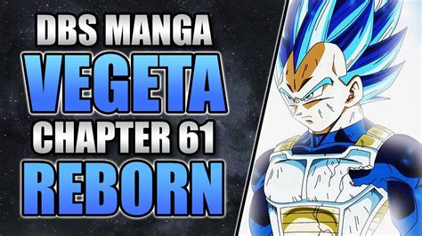 There isn't (and probably never will be) an. Vegeta Reborn Dragon Ball Super Manga Chapter 61 Spoilers ...