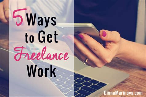 How To Get Freelance Work Diana Marinova