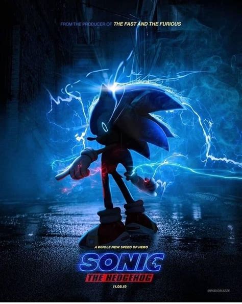 A Much Better Take On The Sonic Teaser Poster Sonic The Hedgehog
