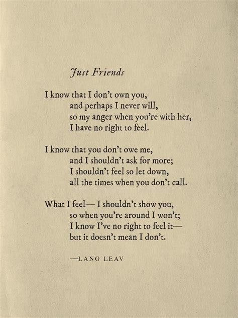 Sad Friendship Poems