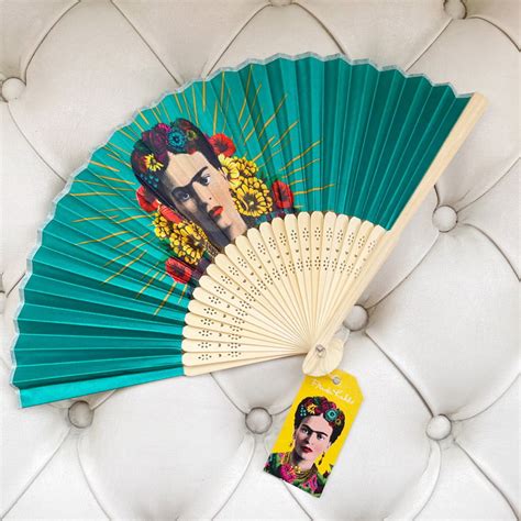 Frida Kahlo Fan Teal • Lust Brighton And Hove Sex Shop • Adore Your Love