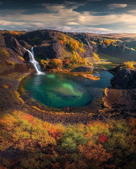 Green Oasis Beautiful Autumn Is Here In Iceland ⛅🍂 Iceland