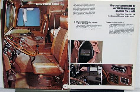1976 Mack Truck Cruise Liner Maxidyne Powered Coe Sales Brochure