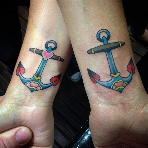 20 Cute Matching Anchor Tattoos For Couples