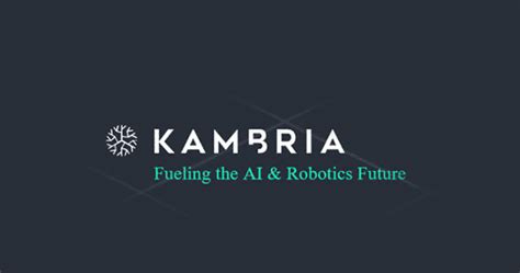 Kambria Building An Open Robotics And Ai Platform Coden