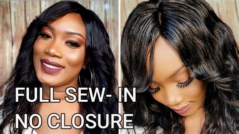 Diy Full Sew In Weave No Leave Out No Closure No Glue Crochet