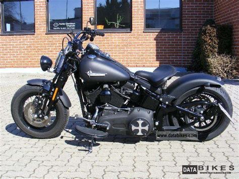 It always draws a crowd. 2008 Harley Davidson Cross Bones bobber conversion FLSTSB