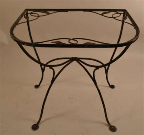 Salterini Demi Lune Console Wrought Iron Table Wrought Iron Table