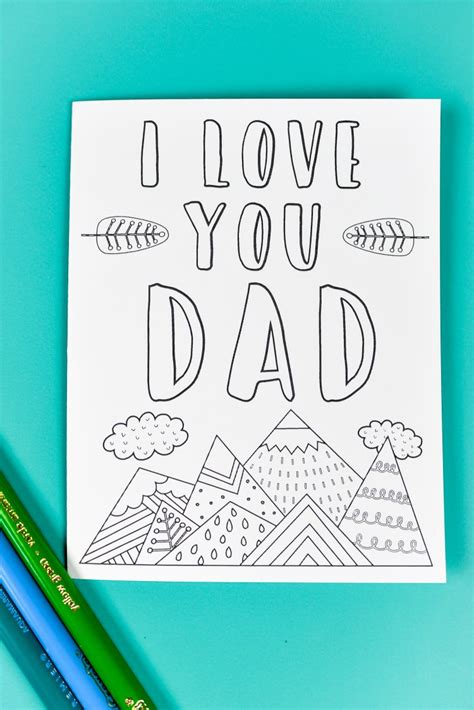 Maybe you would like to learn more about one of these? Printable Father's Day Card & Gift Tags + Bonus Coloring Page!