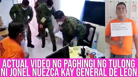 Actual Video Jonel Nuezca Humihingi Ng Tulong Sa Pulis General Youtube