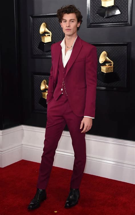 The 10 Best Dressed Men On The Grammy Awards Red Carpet Red Jacket