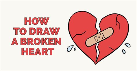 Easy Broken Heart Designs To Draw