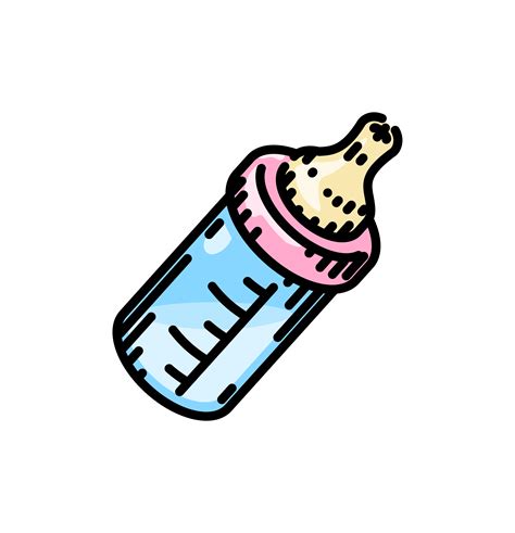 Baby Bottle Vector Photos Cantik