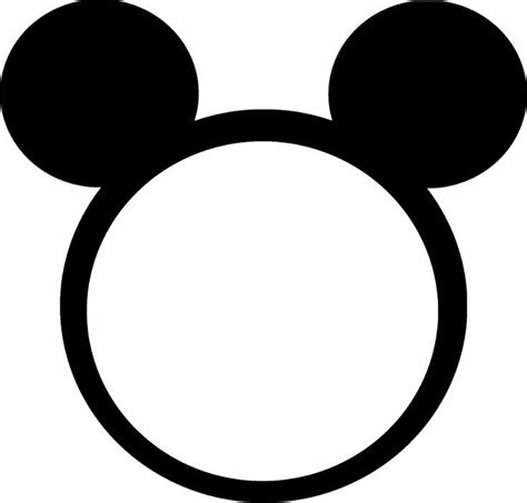 Minnie Template 2 800x766 Mickey Mouse Silhouettesilhouette