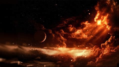 Awesome Firey Space Hd Wallpaper Hd Wallpapers