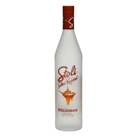 Seriously, this salted caramel chocolate martini is an absolute dream in a glass. STOLICHNAYA VODKA SALTED KARAMEL - The Winery