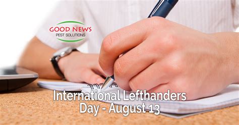 I contacted do it yourself pest control and their recommendations worked perfectly. Today is International Lefthanders Day! - Good News Pest Solutions | Green Pest Control in Sarasota